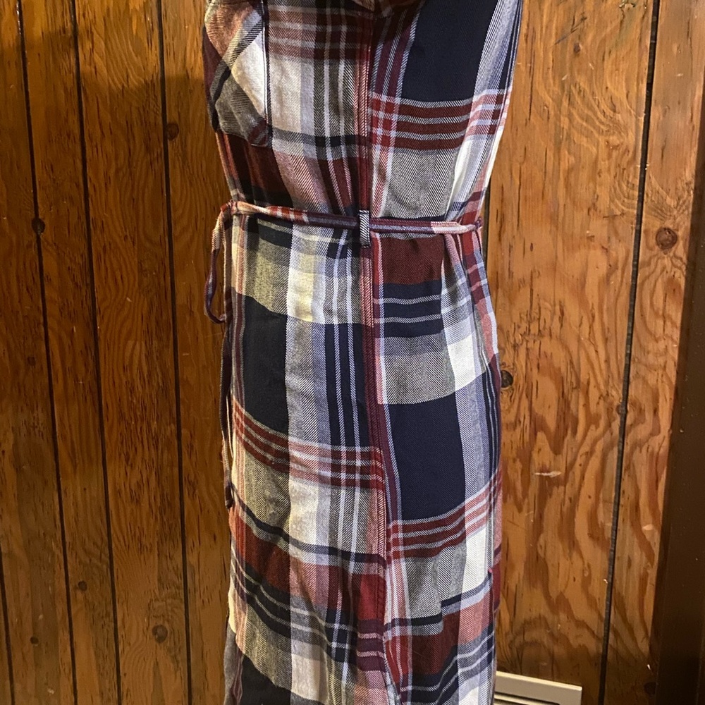 Rails Nadine Plaid Flannel Dress Size Small - Picture 15 of 16